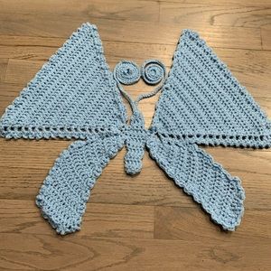 Butterfly crochet Top